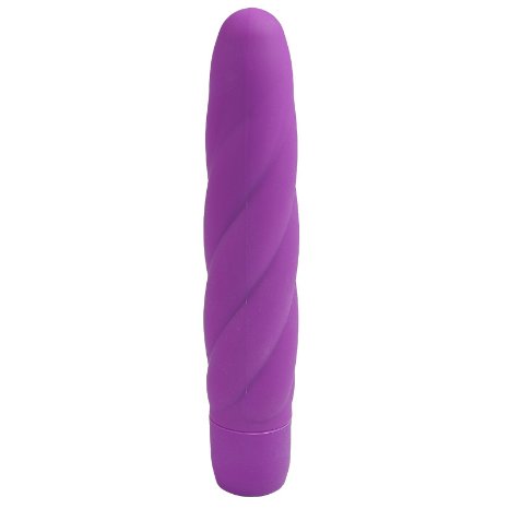 Tracy's Dog® 10-frequency Vibrating Silent Waterproof G-spot Stimulation Silica Gel Masturbation Spiral Vibrator, Sex Toy for Adults
