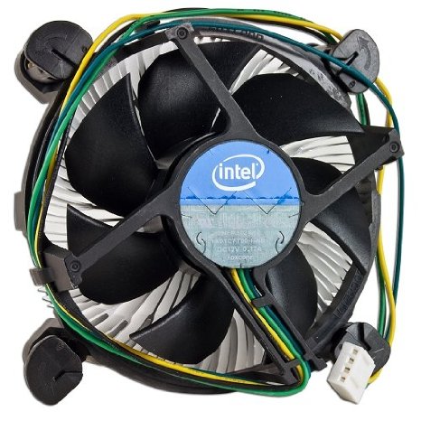 Intel Core i3/i5/i7 Socket 1150/1155/1156 4-Pin Connector CPU Cooler With Aluminum Heatsink & 3.5" Fan For Desktop PC Computer