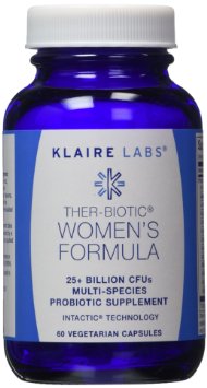 Klaire Labs Ther-Biotic Womens Formula Vegetarian Capsules, 60 Count