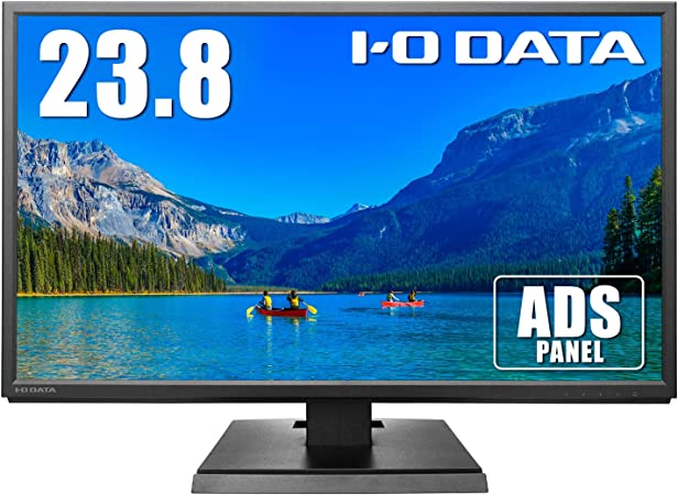 【Amazon.co.jp 限定】 アイ・オー・データ IODATA モニター 23.8インチ ADSパネル 広視野角 5ms (HDMI/アナログRGB/スピーカー付/VESA対応/3年保証/土日サポート) EX-LDH241DB-B