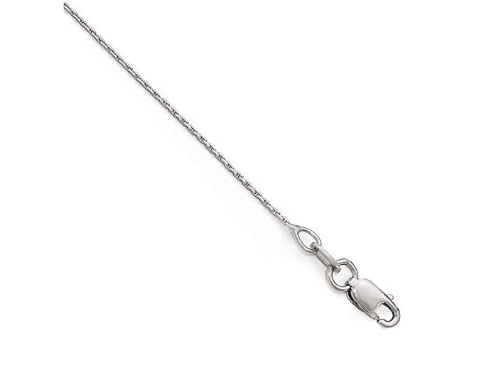 Finejewelers 14k White Gold Boston Link Chain Necklace