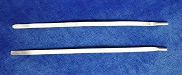 5" 9999 Pure Silver Flat Wire Band 2/Pack for Making Colloidal Silver