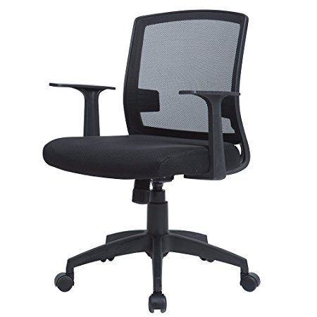 BestOffice Mesh Office Chair Desk Task Computer Chair w/Nylon Base