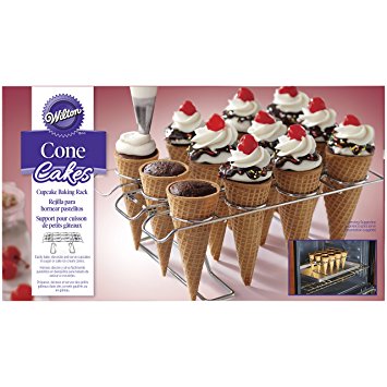Wilton 2105-4820 Cupcake Cone Baking Rack