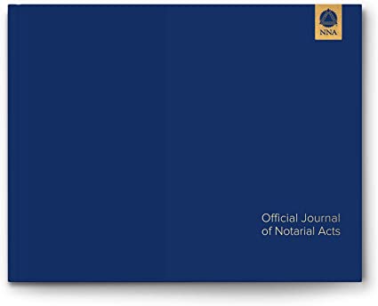 National Notary Association Basic Notary Journal & Log Book - Paperback Journal - 122 Pages With Room For 488 Entries - Measures 10-7/8" W x 8-7/16" H