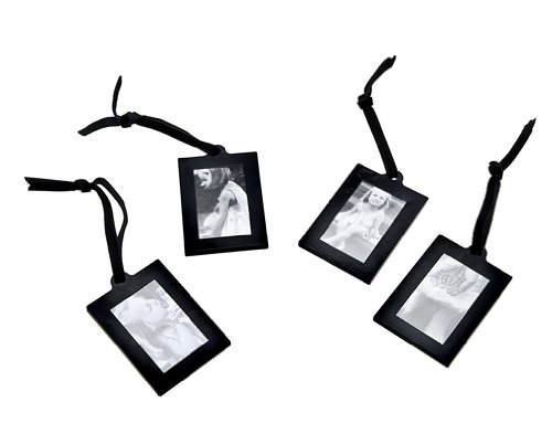 Klikel Extra Small Black Hanging Frames For Photo Picture Tree Display Stand, Set of 4
