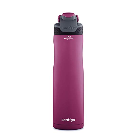 Contigo 2063295 Autoseal Chill Water Bottle, 24 oz, Passion Fruit