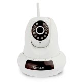 IP Camera YCCTEAM FI-366 720p WiFi Security Camera Plug and Play PanTilt with 2-Way Audio Night Vision Motion Detection Micro SD Card up to 32GB