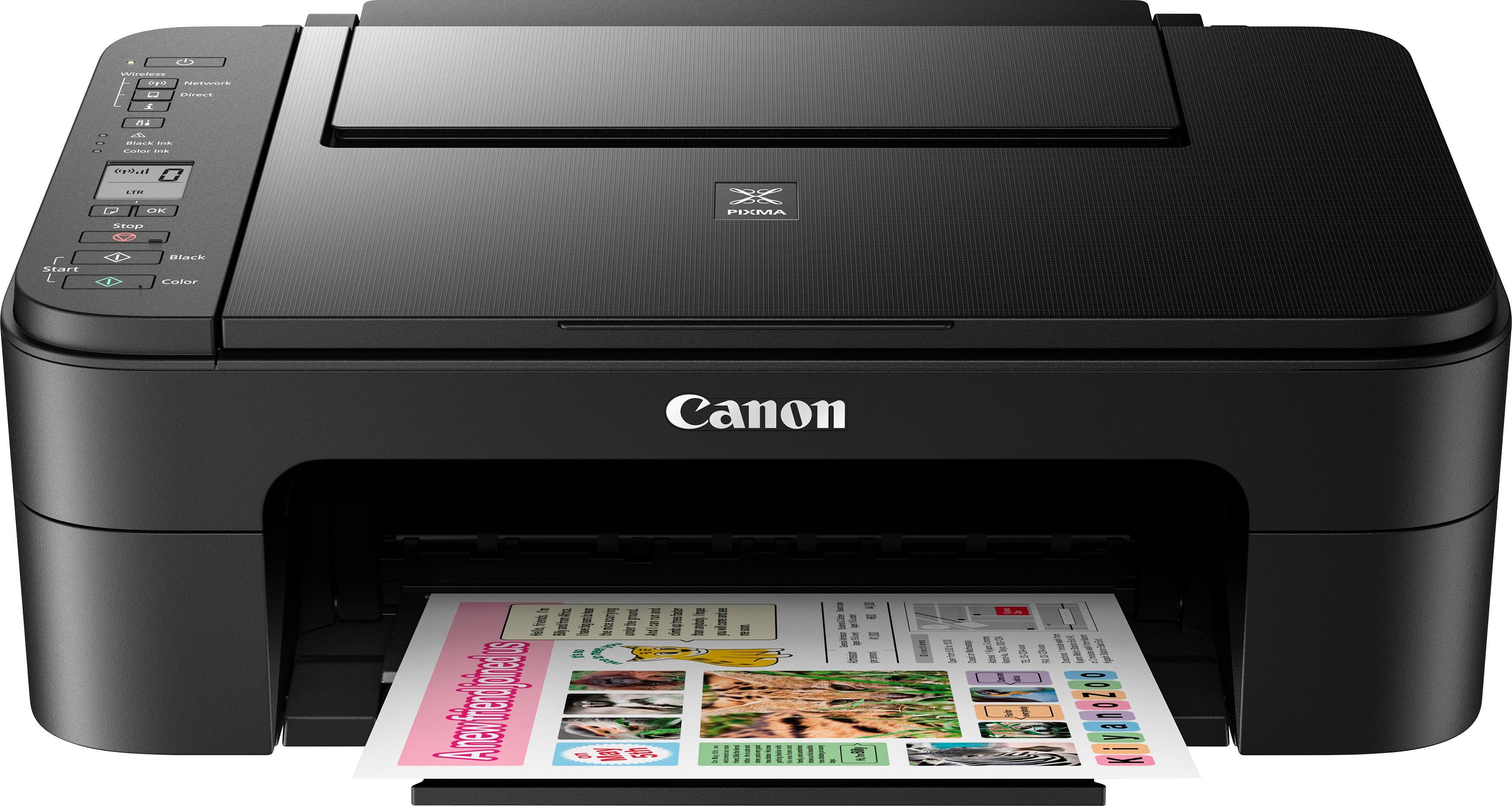 Canon - PIXMA TS3120 Wireless All-In-One Printer - Black