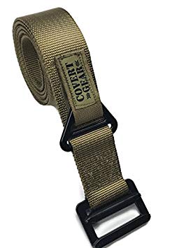 Tactical Nylon Belt Military Style Heavy Duty With Key Ring Accessory