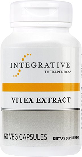 Integrative Therapeutics - Vitex Extract - Supplement for PMS Relief Support - 60 Capsules