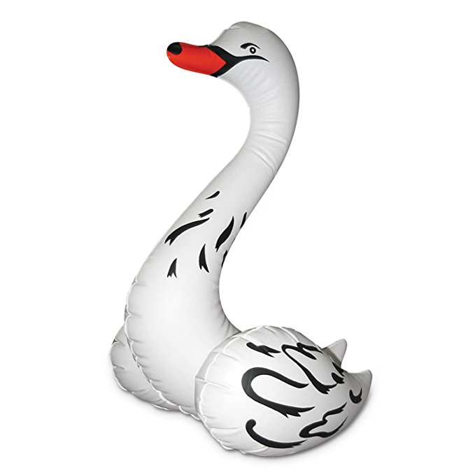 Poolmaster 81430 28" Swan Pool Décor