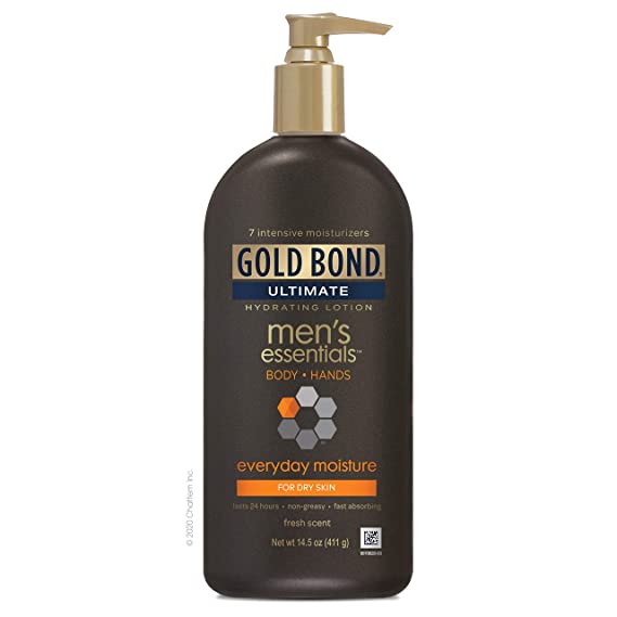 Gold Bond Men's Everyday Essentials, Lotion Fresh Scent 14.5 Ounce