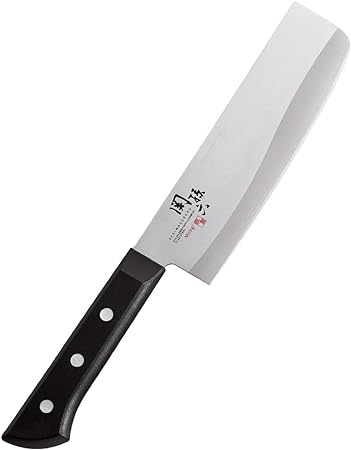 Kai KAI AE2904 Nakiri Knife Seki Magoroku Moeki, 6.5 inches (165 mm), Made in Japan, Dishwasher Safe