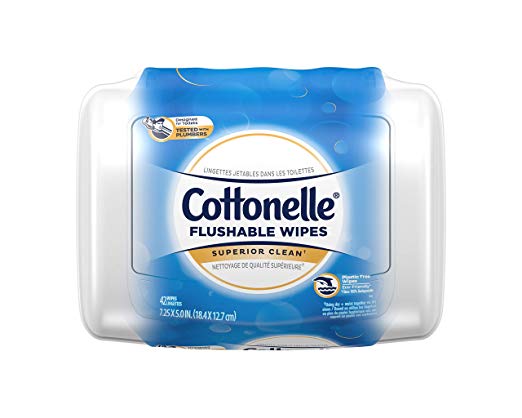 Kleenex Cottonelle FreshCare Flushable Cleansing Cloths - 42 CT