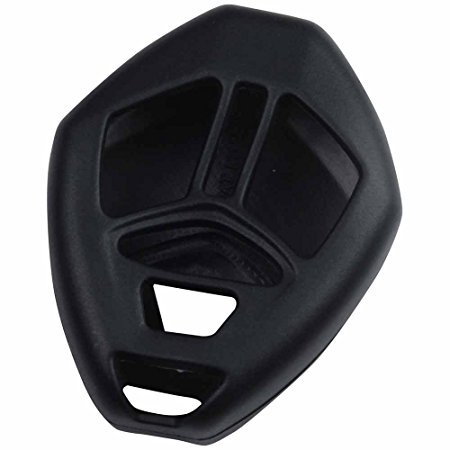 KeyGuardz Black Rubber Keyless Entry Remote Key Fob Skin Cover Protector