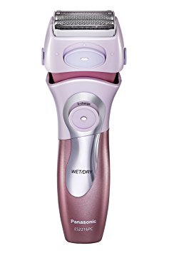 Panasonic ES2216PC Close Curves Women’s Electric Shaver, 4-Blade Cordless Electric Razor with Bikini Attachment and Pop-Up Trimmer, Wet or Dry Shaver Operation