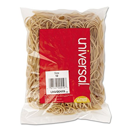 Universal 00419 19-Size Rubber Bands (335 per Pack)