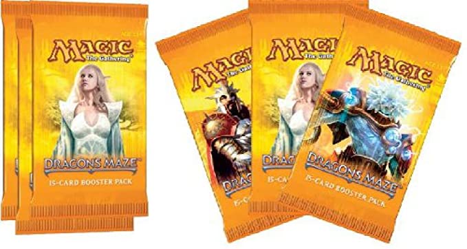 6 (Six) Packs of Magic the Gathering MTG: Dragon's Maze Booster Pack Lot (6 Packs)