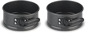 Cuisinart 086279084958 Mini-Metal-Bakeware, Spring Form Pan, Steel Alloy (Pack of 2)