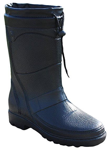 Ace Men's Waterproof Anti-skid Pull-on Work Boots Rain Boot