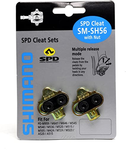 Shimano SM-SH56 Cleats - Silver