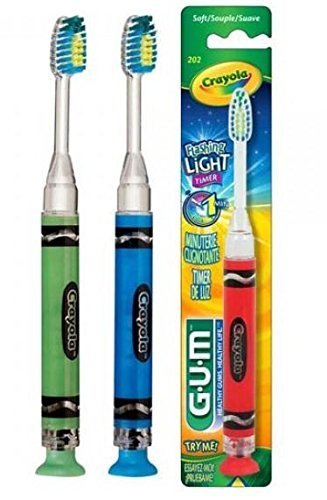 Crayola Timer Light Toothbrush (3 Pack)