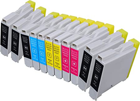 11 Pack Compatible Brother LC-51 5 Black, 2 Cyan, 2 Magenta, 2 Yellow for use with Brother DCP-130-C, DCP-350-C, DCP-540-CN, Fax-1355, Fax-1360, Intellifax 1360, Intellifax 2480C, MFC-240-C, MFC-260-C, MFC-3360-C, MFC-440-CN, MFC-465-CN, MFC-5460-CN, MFC-5860-CN, MFC-665-CW, MFC-685-CW, MFC-845-CW, MFC-885-CW. Ink Cartridges for inkjet printers. LC-51-BK , LC-51-C , LC-51-M , LC-51-Y © Zulu Inks