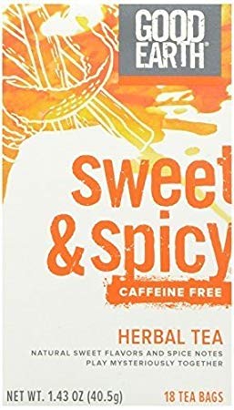 Good Earth, Original Sweet and Spicy Caffeine-free Herb Tea, 18 Teabags
