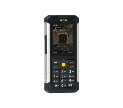 Cat B100 Unlocked GSM 3G Military Grade  IP67 Certified Cell Phone - Black
