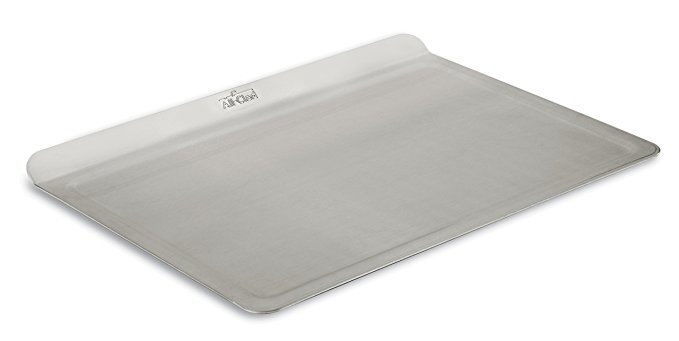 All-Clad 9000TS 18/10 Stainless Steel Baking Sheet Ovenware, 14-Inch by 10-Inch, Silver