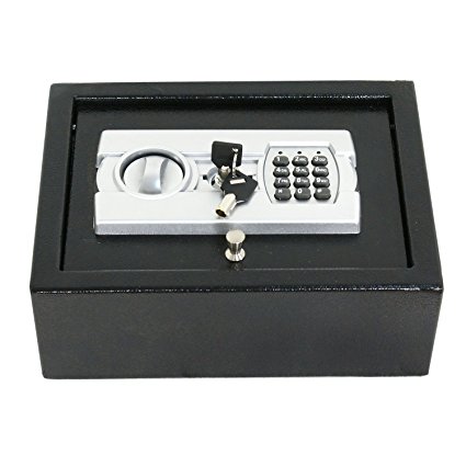 ZENY Digital Electronic Wall Cabinet Security Safe Box for Jewelry Gun Cash Valuable