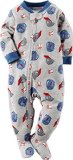 Carters Baby Boys 1-Piece Fleece Footed Pajamas