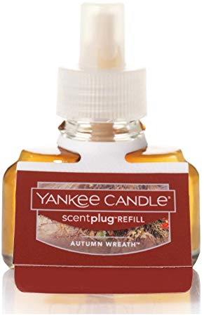 Yankee Candle Autumn Wreath Scent-Plug Air Freshener Refill, Food & Spice Scent