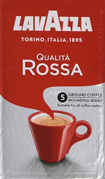 Lavazza Qualita Rossa Ground Coffee 250g (Pack of 12)