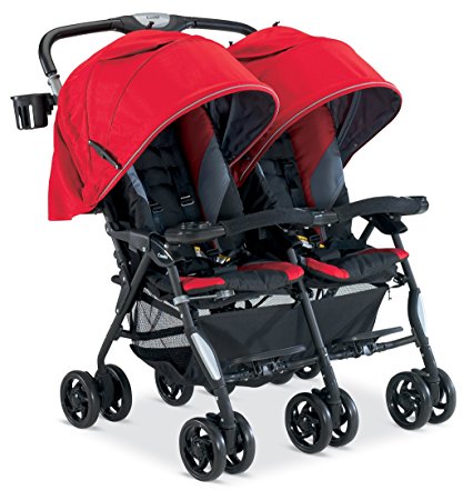 Combi Twin Cosmo Stroller, Red (Discontinued by Manufacturer) (Discontinued by Manufacturer)