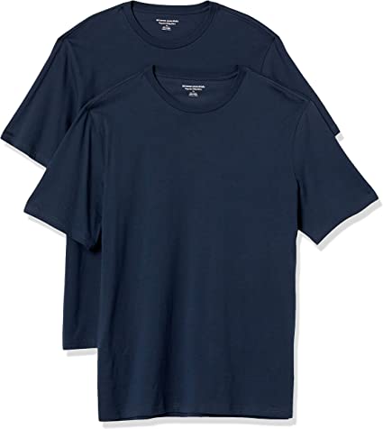 Amazon Essentials Mens 2-Pack Crewneck T-Shirts