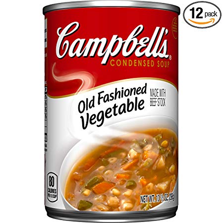 Campbell's Condensed Soup, Old Fashioned Vegetable, 10.5 Ounce (Pack of 12)