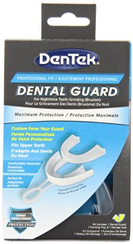 DenTek Maximum Protection Dental Guard, Night time Teeth Grinding Care, Forming Tray and Storage Case - Dental Hygiene