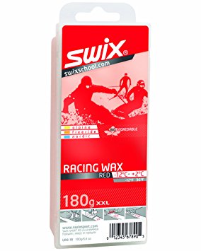Swix Bio Degradable Ski/Snowboard Average temperature Wax (180g Bar)