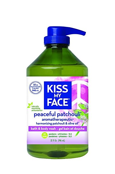 Kiss My Face Patchouli Bath and Body Wash 32 OZ