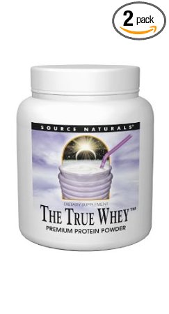 Source Naturals True Whey, 16 Ounce (Pack of 2)