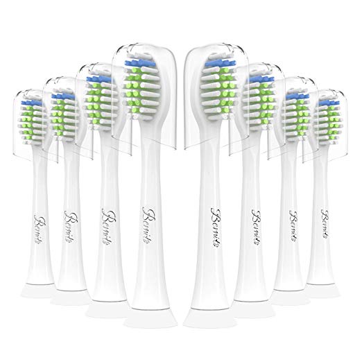 Brush Heads Replacement, compatible with Philips Sonicare Electric Toothbrush,DiamondClean, HealthyWhite, FlexCare,EasyClean, Essence  , PowerUp by Benito