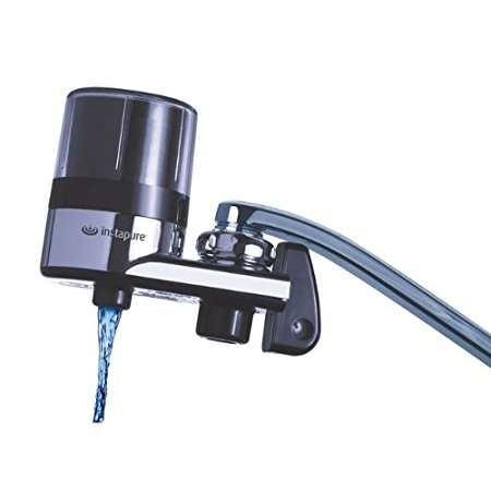 Instapure Brands F2BCTU-1ES Faucet Mount Water Filter Chrome