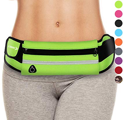 E Tronic Edge Waist Packs : Best Comfortable Running Belts That Fit All Phone Models and Fit All Waist Sizes. for Running, Workouts, Cycling, Travelling Money Belt & More. Comes in 9 Stylish Colors