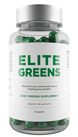 All-In-One Daily Super Greens Capsules Including Wheatgrass, Spirulina, Chlorella, Broccoli, Spinach & Ginseng - Provides Vast Number of Vitamins, Minerals, Amino Acids & Plant Proteins To Support Energy, Immune Function, General Health & Well-Being