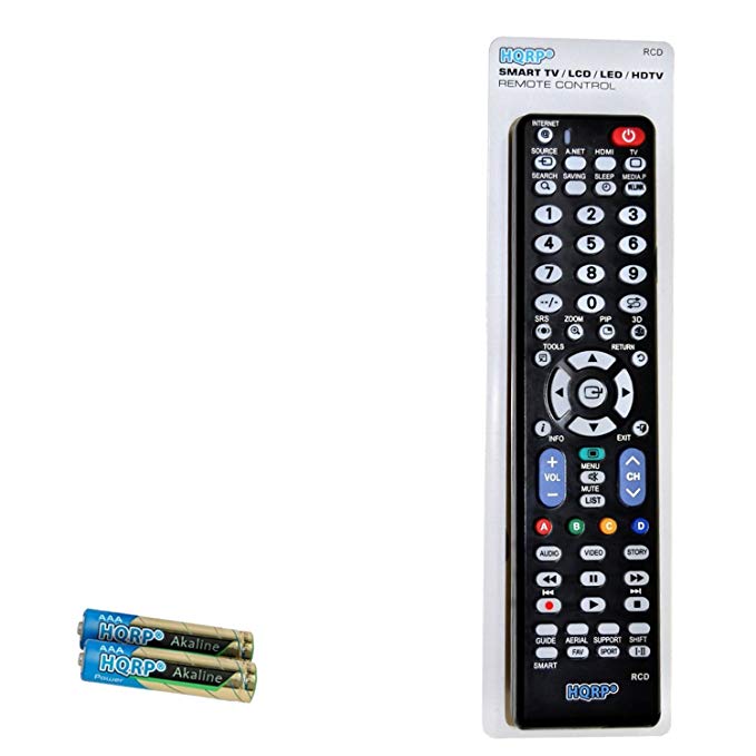 HQRP Remote Control for Samsung BN59-00856A BN5900856A LCD LED HD Smart TV   HQRP Coaster