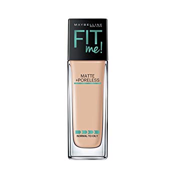 Maybelline New York Fit Me Matte Poreless Liquid Foundation (With Pump), 120 Classic Ivory, 30ml