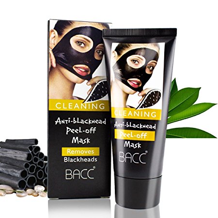 Blackhead Remover Mask,Purifying Quality Black Peel off Charcoal Mask,Mud Facial Mask