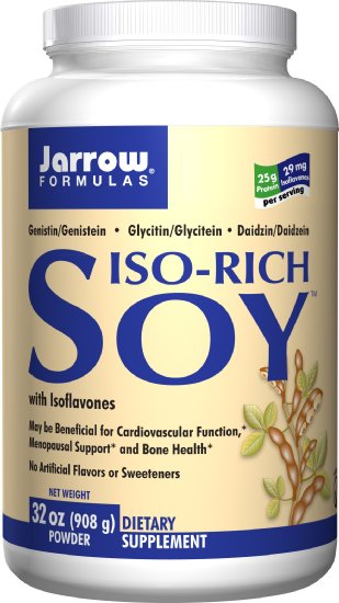 Jarrow Formulas Iso-Rich Soy, Menopausal Support and Bone Health, 908 g